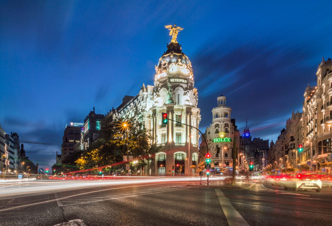 Alcanzando Madrid